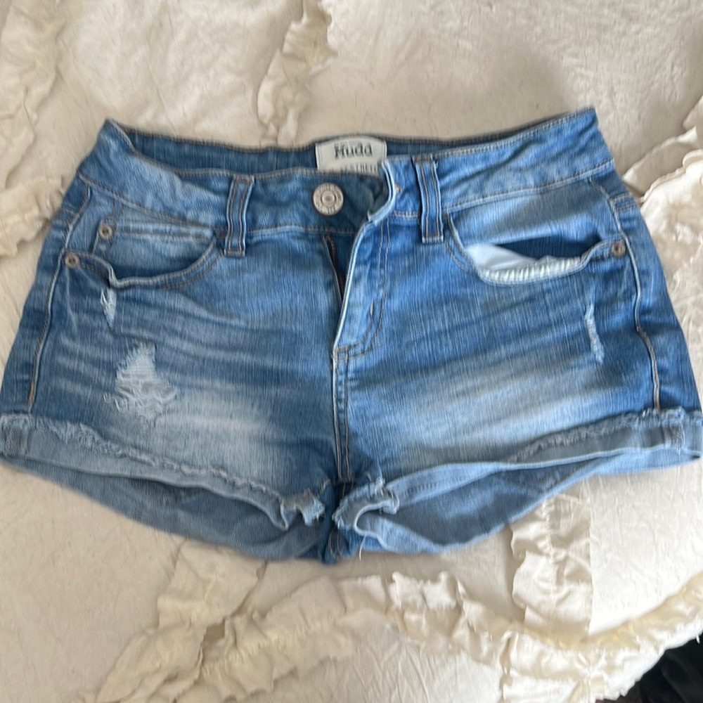 Mudd Jean shorts stretch size 3